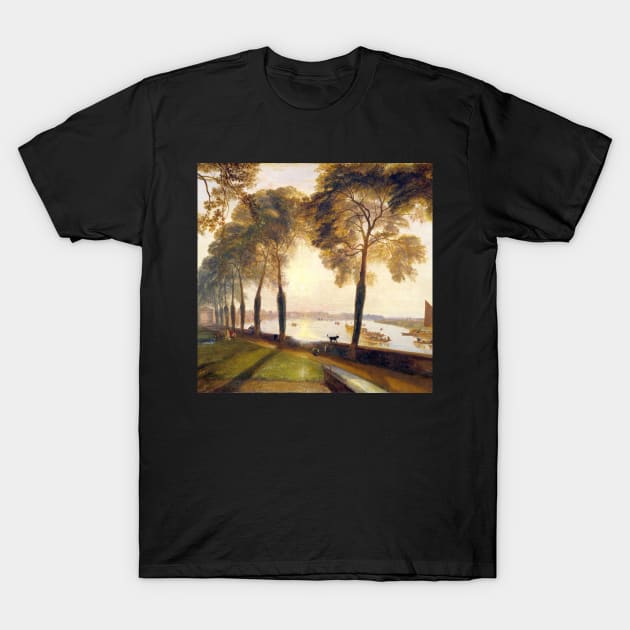 High Resolution William Turner Mortlake Terrace 1827 T-Shirt by tiokvadrat